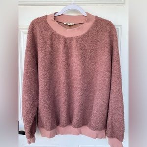 Mauve crew neck pull over. Brand new w/o tags